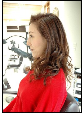 メタ(META) カット+時短デジタルパーマ+クセ毛専用ゴッホカラー