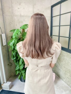 シェーン 仙台駅広瀬通店(schon) 柔らかミルクティーカラー