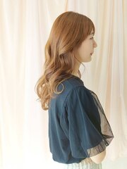 ～Korean trend style big wave glittering hairstyle～