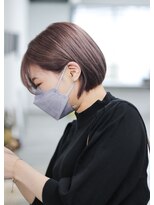 ノード(NODO)&nbsp;パープルベージュのショートボブ♪