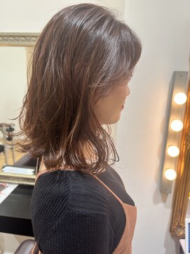 コワファースト  させぼ五番街店(COIFF1RST) 秋冬ピンクカラー×ゆるふわパーマ