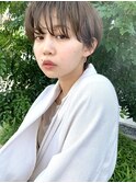 柔らかショートマッシュ
