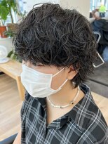 ウェイビーエフティフィフス 横浜西口(WAVEY ft.fifth)&nbsp;無造作パーマ波巻きパーマ波巻きスパイラルパーマツーブロック