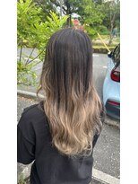 テクライズ 豊橋店(TECHRISE)&nbsp;ベージュバレイヤージュ