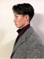 クレビアテン(CreBiA ten_)&nbsp;センターパート【ニュアンスパーマ】【毛流れパーマ】