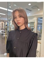 ディーボーイ 下通本店(D-BOY)&nbsp;#ブロンドヘア #ホワイトベージュ #ダブルカラー