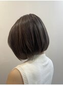 ニューヨークドライカット×美シルエットボブ×ハイライト