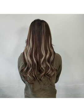 プルエクステのお店ネクスト(NEXT) #プルエクステ#エクステ#ハイライト#ベージュ#ホワイト#八王子