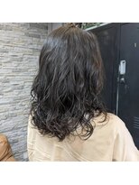 トランクヘアデザイン 大宮(TRUNK hair design)&nbsp;ミディアムラフウェーブ
