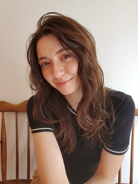 ガーランド (Garland) 髪質改善水素カラー×ブリーチ無しブラウンベージュ