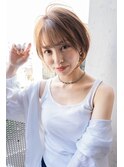 #前髪パーマグレーベージュ黒髪レイヤーロング