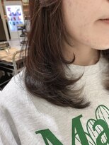 アメイジングヘアー 美沢店(AMAZING HAIR) レイヤーロング/ニュアンスカラー/くすみカラー/透明感