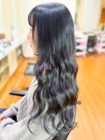 アークスヘアー&nbsp;20代30代ダブルカラー透明感オリーブアッシュ立体感