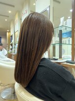 ジップ 浜田店(zip) 髪質改善ストレート　ベージュブラウン