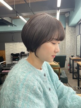 ロフティー 清澄白河(LOFTY) ショート/丸みショート/ショートボブ/前髪あり/清澄白河/錦糸町