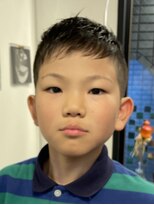 ルクール(Le Coeur)&nbsp;☆爽やか刈り上げメンズベリーショート☆ キッズカット　浅草橋