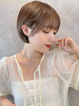 トルネード(TORNADO) マッシュショート 似合わせカット 顔まわり t86