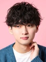 リップス 仙台annex(LIPPS)&nbsp;シャドウパーマスパイラルパーマテテ風韓国マッシュショート