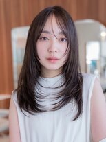 イルハバナ 渋谷(ill HAVANA)&nbsp;前髪　こなれミディ　イメチェン 　ザクザクレイヤー　20代30代