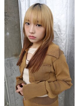 ステップボーンカット トーキョー(STEP BONE CUT TOKYO) 【ステップボーンカット】ロングレイヤー/ルーツカラー