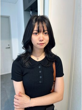 ユーフォリア 渋谷グランデ(Euphoria SHIBUYA GRANDE) レイヤーカット　くびれ巻き　グレージュ