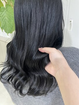 アモレット 天文館店(amoretto) 【amoretto_miu】blue black / 韓国ヘア