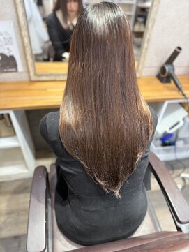 ルフレ 新宿歌舞伎町店(Reflet) プルエクステ/チョコブラウン/ロングヘア