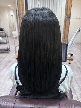 ラボヌールヘアーノーブル 新越谷店(La Bonheur hair noble) 極上髪質改善/美髪ストレート/レイヤーカット【イメチェン】