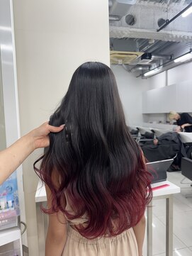 アライブ ハラジュク(ALIVE harajuku) 【ALIVE yu-ki 自然な繋がりのグラデーションカラー】