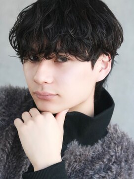 エイル 茶屋町(Eir) 無造作　シャドウパーマ　ダウンパーマ