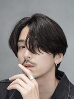 フィフス 大分(fifth)&nbsp;大分メンズナチュラルセンターパート毛流れニュアンスパーマ