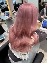 ラピステン 福岡天神 大名店(Lapis) ホワイトピンク/ブリーチ2回/韓国ヘア