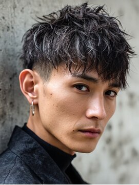 e.m.a プレミアムビューティーサロン 栄駅店(e.m.a PREMIUM BEAUTY SALON) 韓国マッシュ/スペインカール/スパイキーショート