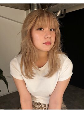 マーケット(MARKET) ミディアム ベージュ ミルクティー