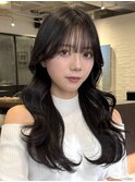 レイヤーカットミディアムレイヤー顔周りレイヤーロングレイヤー