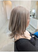 透明感カラー/ダブルカラー/髪質改善カラー/ミディアムヘア