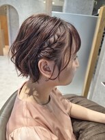 リップル(Ripple)&nbsp;【海浜幕張 Ripple】ショートBob×編み込みアレンジ