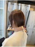 パッツンbob