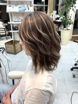 キャパ(CAPA) 大人くびれレイヤー×コントラストハイライト