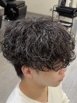 ビカムメンズヘアー 栄店(become men's hair)&nbsp;シャドウパーマ無造作ヘア