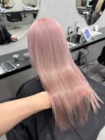 ジーナ 渋谷本店(Zina)&nbsp;髪質改善＊ホワイトピンク＊【Zina渋谷本店】