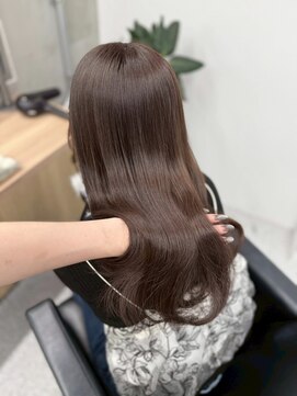 ペレ 原宿(PELE) ダブルカラー/ケアブリーチ/羽エクステ/原宿