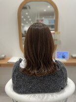 アドラーブル ココロ 新潟(adorable CoCoLo) 艶感♪髪質改善カラー大人可愛いグレージュ20代30代40代