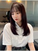 四日市韓国レイヤーカット酸性ストレート髪質改善トリートメント