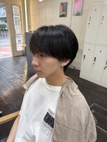 アンサ 伏見桃山店(ANSA)&nbsp;シースルーマッシュ/マッシュ/中性/伏見桃山メンズ