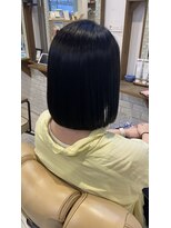 ミルク(MILK)&nbsp;ミニボブ×縮毛矯正×髪質改善×linkトリートメント