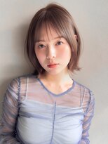 リヤン 表参道(lyann) 夏ナチュラルカール似合わせカット斜めバングくびれヘア艶感