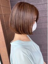 プログレス フレスポ富沢店(PROGRESS)&nbsp;デザインカラー×白髪ぼかしハイライト