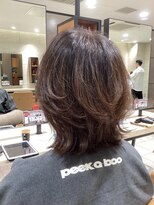 ピークアブー アヴェダ 池袋東武(PEEK-A-BOO AVEDA) 外はねミディアム