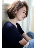 【joemi】襟足すっきりのおしゃれなショートボブ